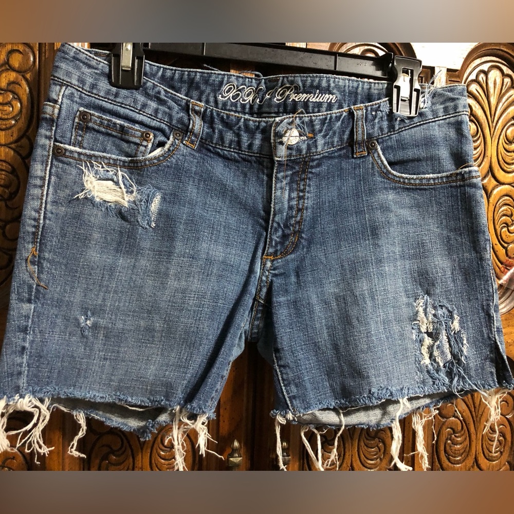 Woman’s cut off Jean Shorts
